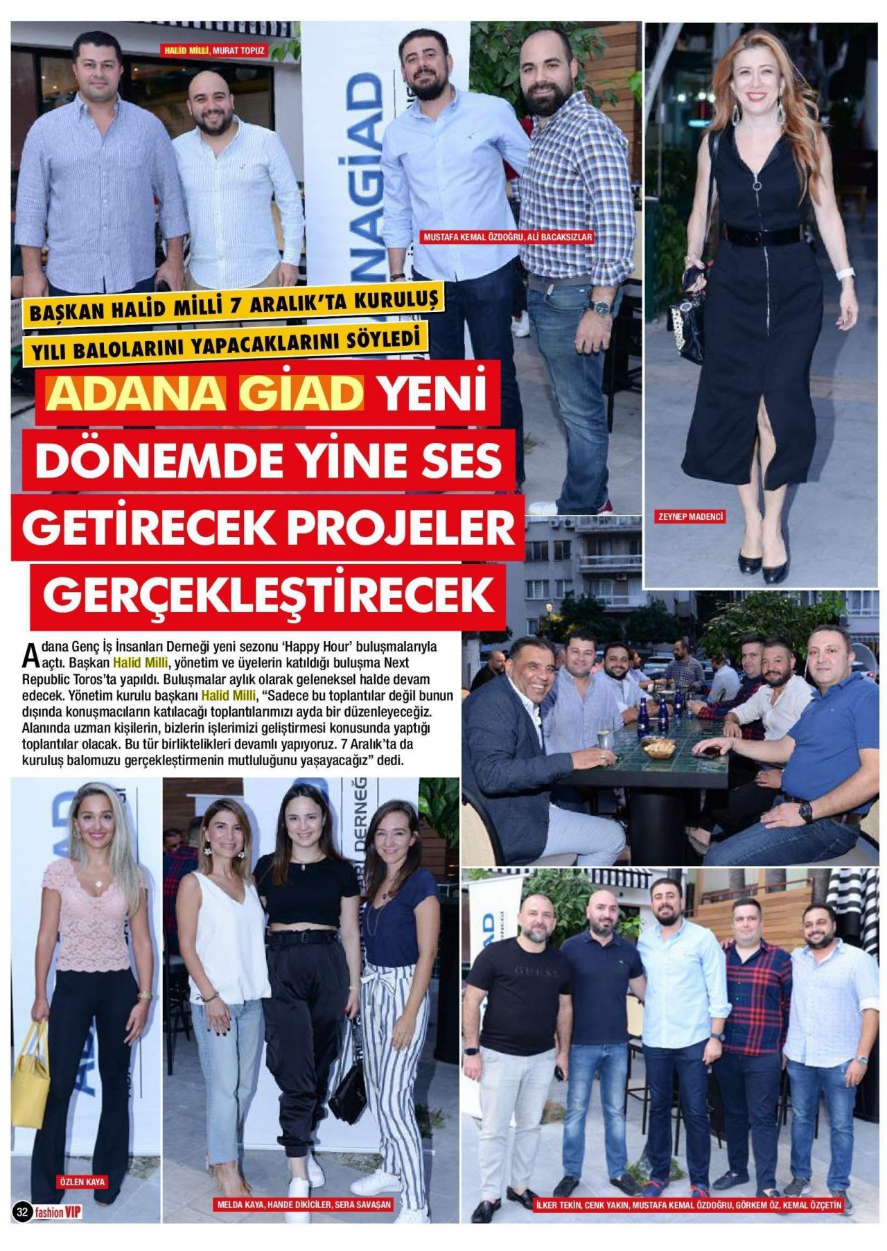 FASHION VIP - ADANAGİAD YENİ DÖNEMDE YİNE SES GETİRECEK PROJELER