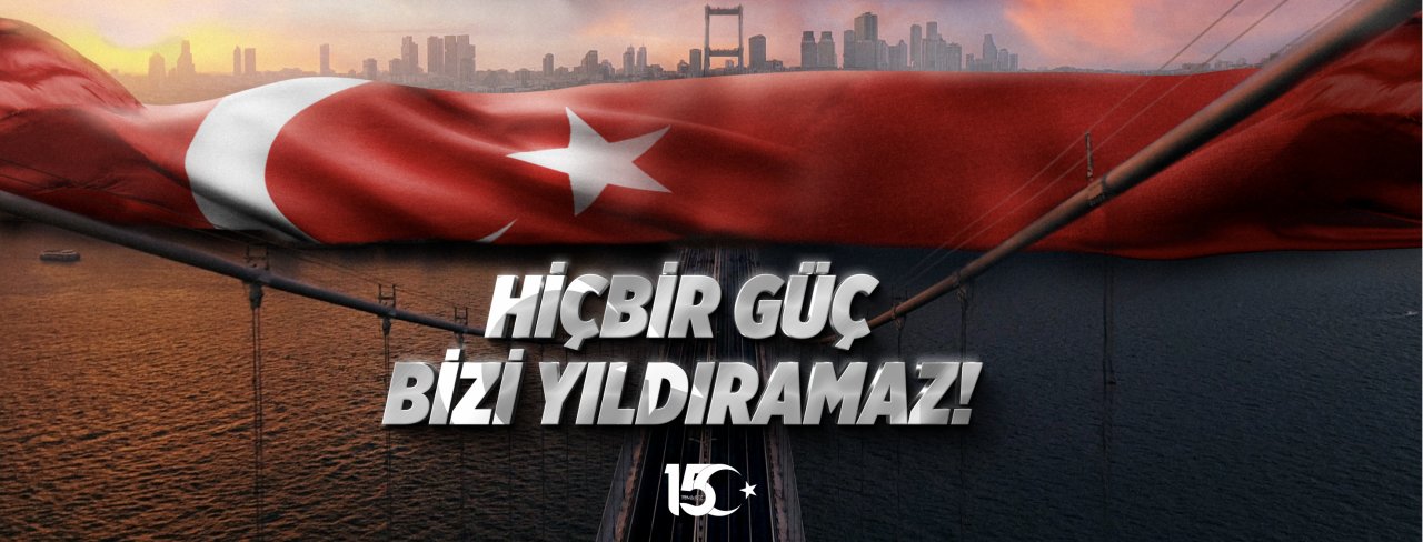 HİÇBİR GÜÇ BİZİ YILDIRAMAZ!